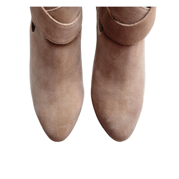 Sole Society Womens Azure Ankle Bootie 10M Suede Music Festival Western NEW - Picture 4 of 7